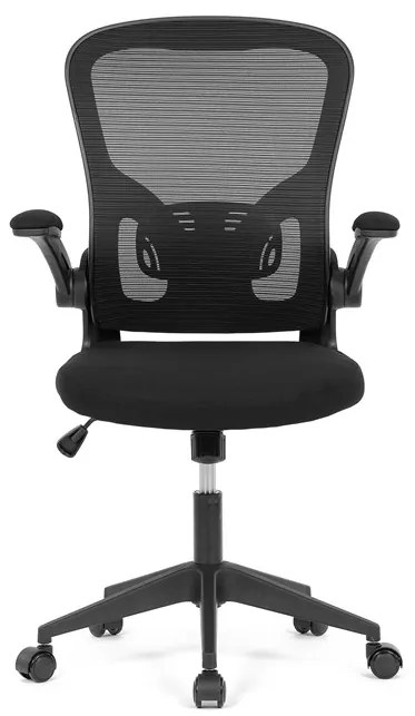 BONTEC Kancelárska stolička, hojdací mechanizmus, čierna, KA-V317 BK Farba: Modrá