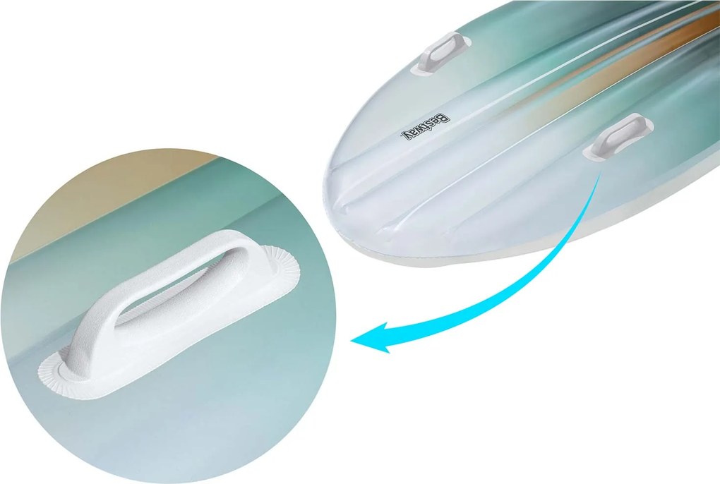 Nafukovacia plavecká doska – plážový matrac 183 x 71 cm Bestway 42072