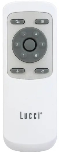 Lucci air 21610149 - Stropný ventilátor LONDO čierna + diaľkové ovládanie