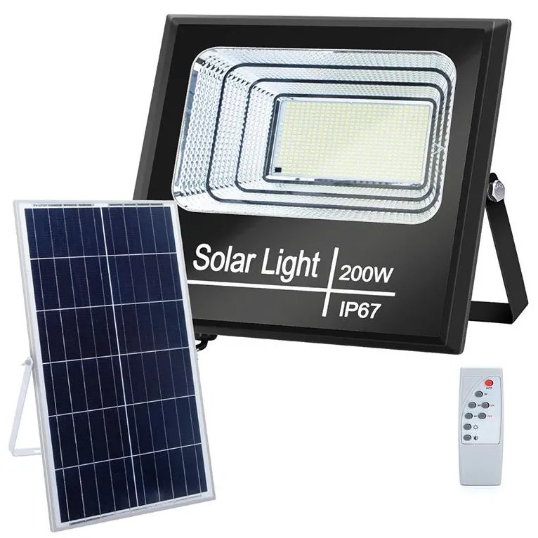 Aigostar B.V. Aigostar - LED Stmievateľný solárny reflektor LED/200W/3,2V IP67 + DO AI0067