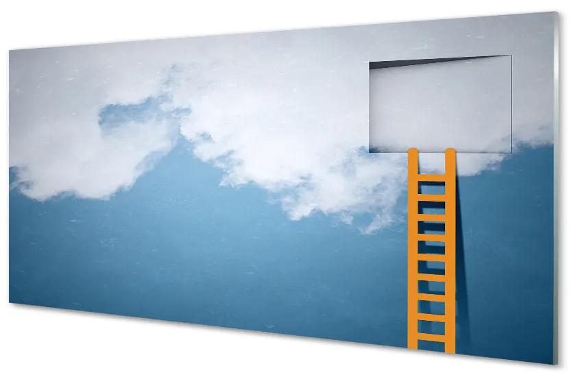 Nástenný panel  rebrík neba 140x70 cm