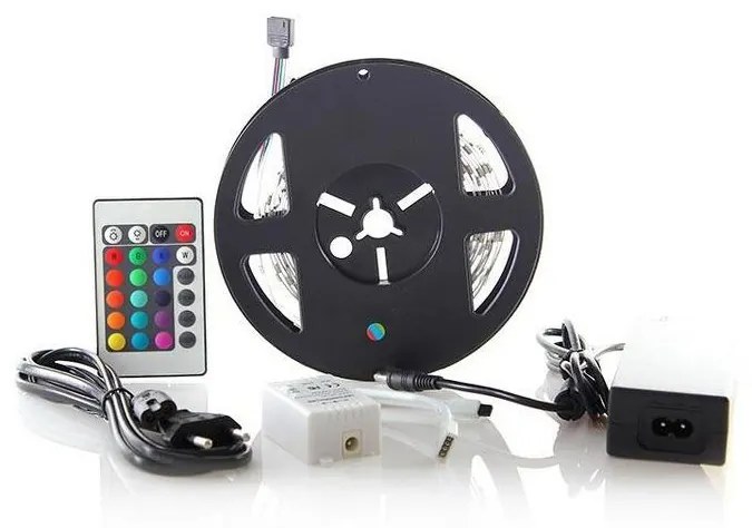 Solight WM55 - LED pásik s diaľkovým ovládačom 7,2W/12V 3m