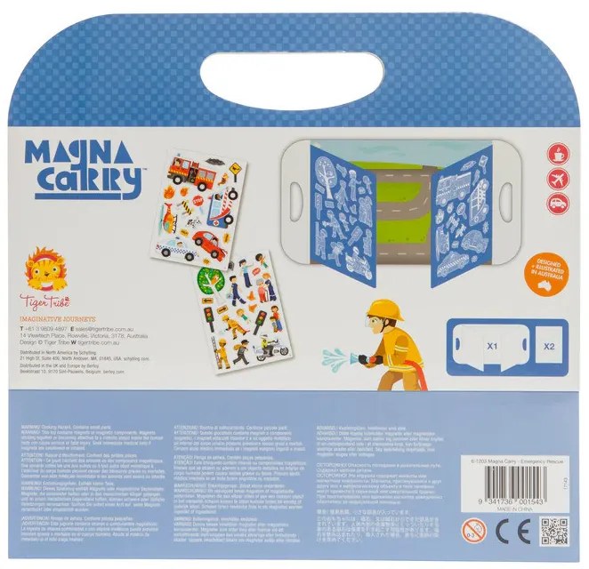 Magnetická hra Tiger Tribe Magna Carry - Život záchranárov