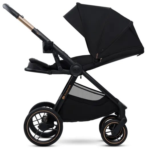KINDERKRAFT - Kombinovaný kočík 2v1 NEA 2 Midnight black