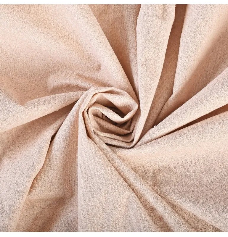 Plachta posteľná nepremokavá krémová s gumičkou po rohoch EMI, 90x200 cm