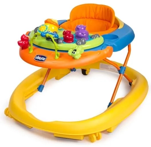 Chicco - Chodítko WALKY TALKY 2xAA žltá/modrá