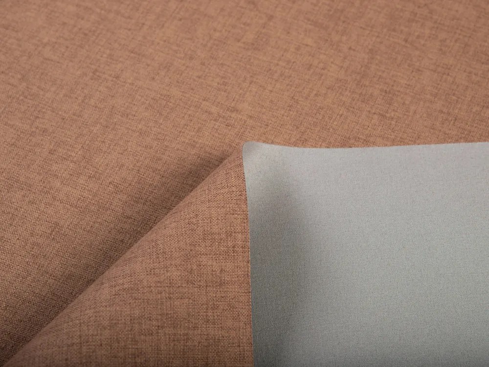 Biante 100% zatemňovací záves Blackout BKW-203 Hnedé žíhanie 130x200 cm