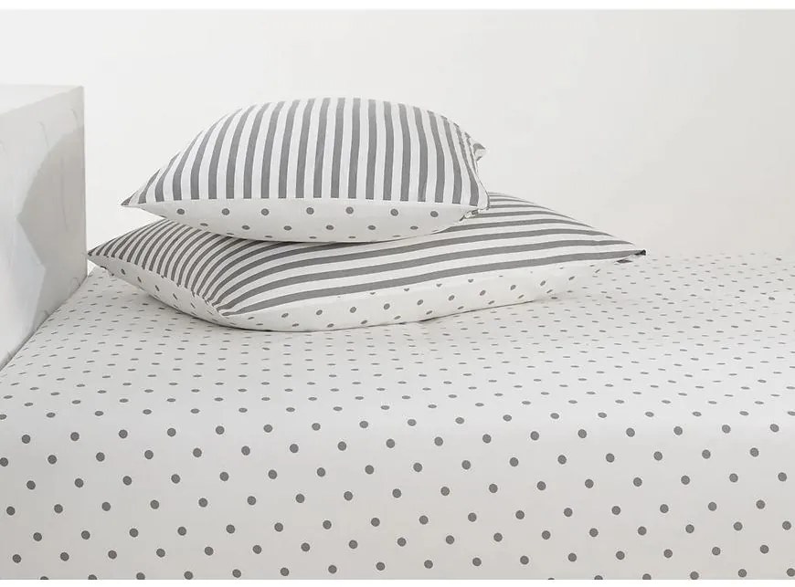 Prestieradlo BONNIE bavlna 115 GSM  140X200 šedé