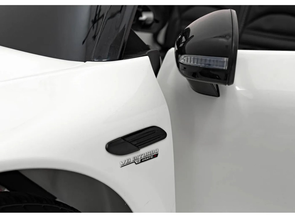 Elektrické autíčko Mercedes Benz AMG SL63 - biele