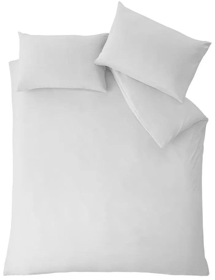 Biele obliečky na jednolôžko 135x200 cm So Soft Easy Iron – Catherine Lansfield