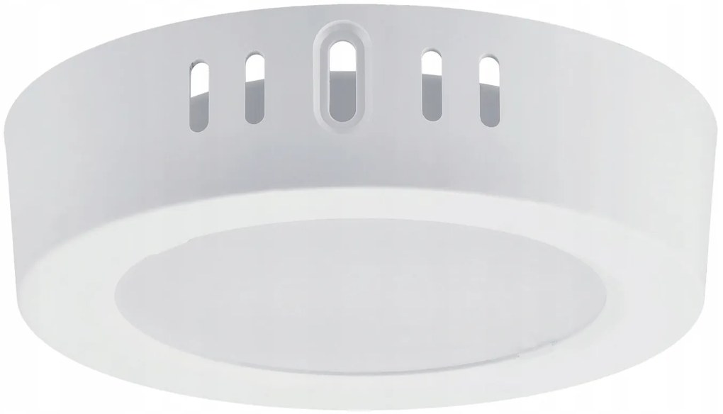 BERGE Prisadený okrúhly LED panel 6W - 660lm - neutrálna farba
