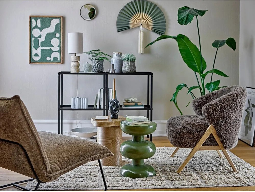 Matný odkladací stolík 46x46 cm Elmer – Bloomingville