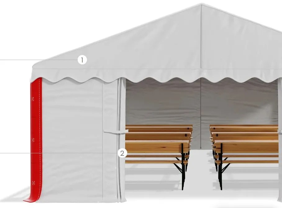 Bestent Partystan 3x6 2m Comfort PE 240g s moskytierkou Summer