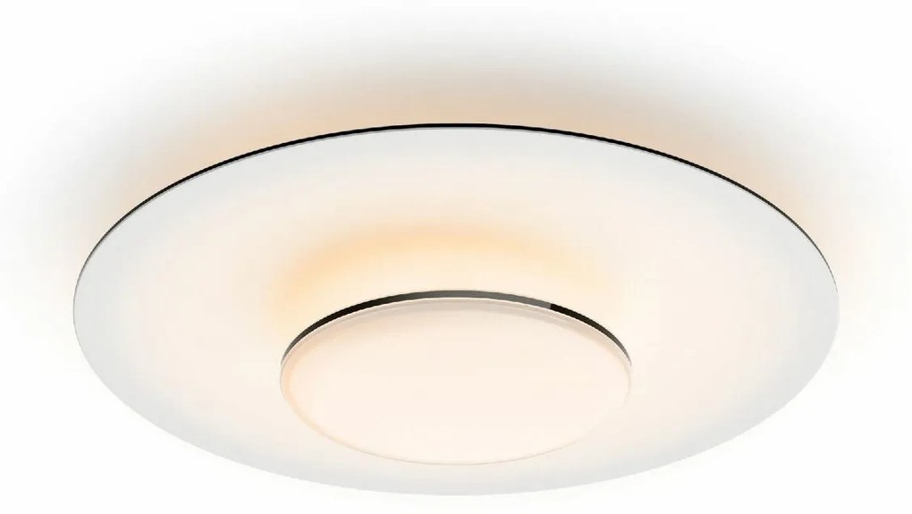 Philips 8720169195271 stropné LED svietidlo Garnet, čierna, 1x 40 W 4200lm 2700K IP20