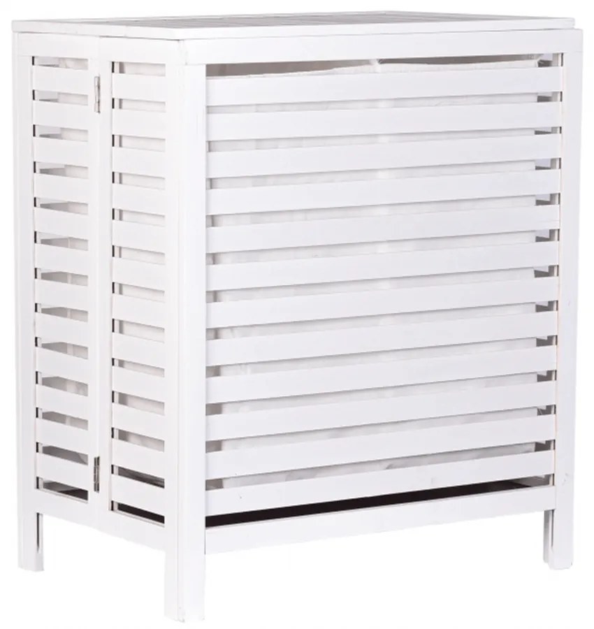 Kôš na prádlo Menork - biela