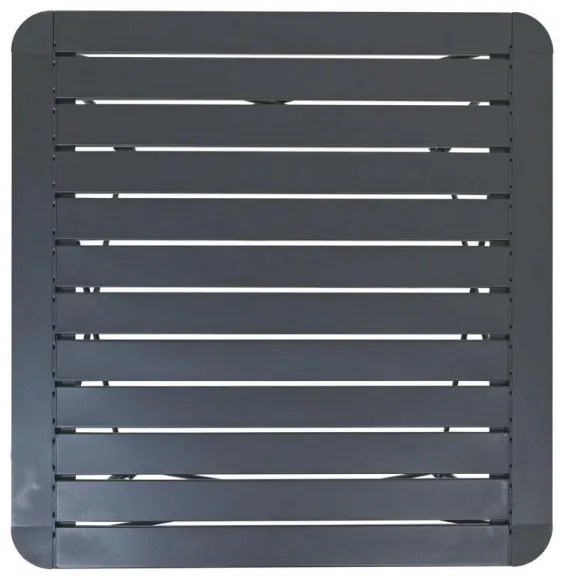 Skladací kempingový stôl 70x70cm antracit