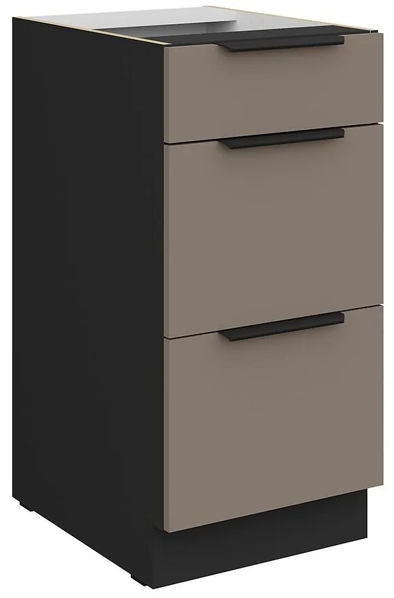 Kuchynská skrinka Aria-Ta/Bl Anti Fingerprint 40d 3s Bb