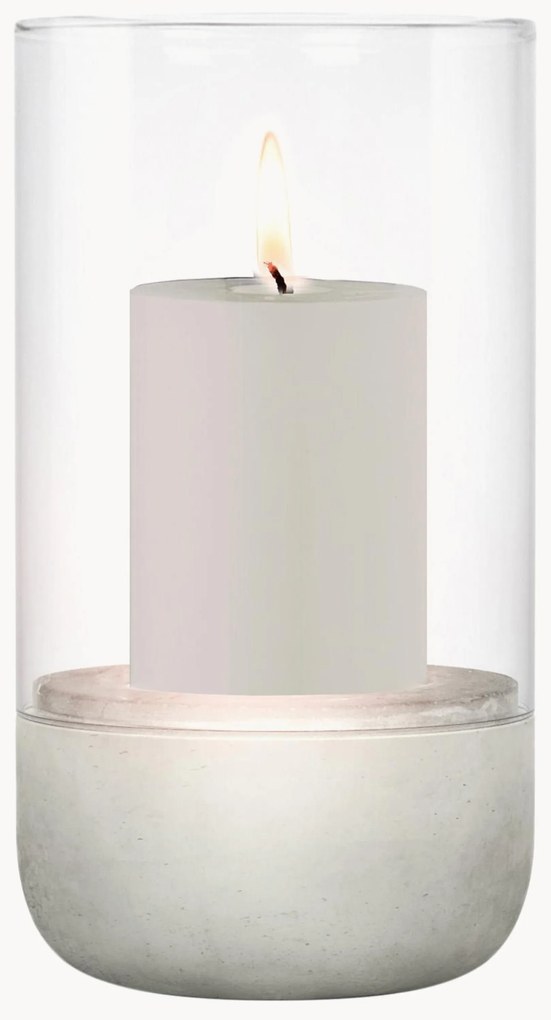 Sklenený svietnik Calma