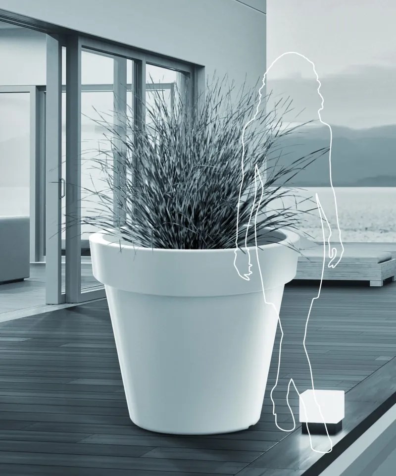 Kvetináč LEXO CIRCLE antracit