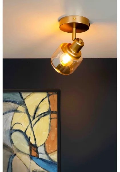 Lucide 77979/01/02 - Bodové svietidlo BJORN 1xE14/40W/230V zlatá