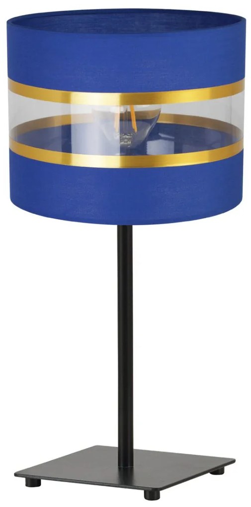 Stolná lampa Elegance, 1x textilné tienidlo (výber zo 6 farieb), (výber z 2 farieb konštrukcie), g, ln
