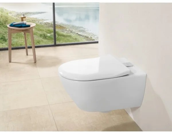 Villeroy & Boch 9M78S101 - WC sedátko SoftClose SUBWAY 2.0 biela