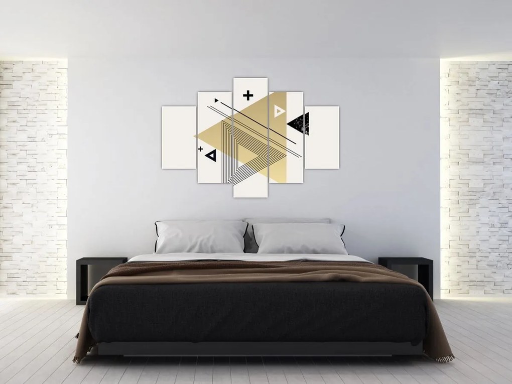 Obraz - Geometrické tvary N⁰4 (150x105 cm)