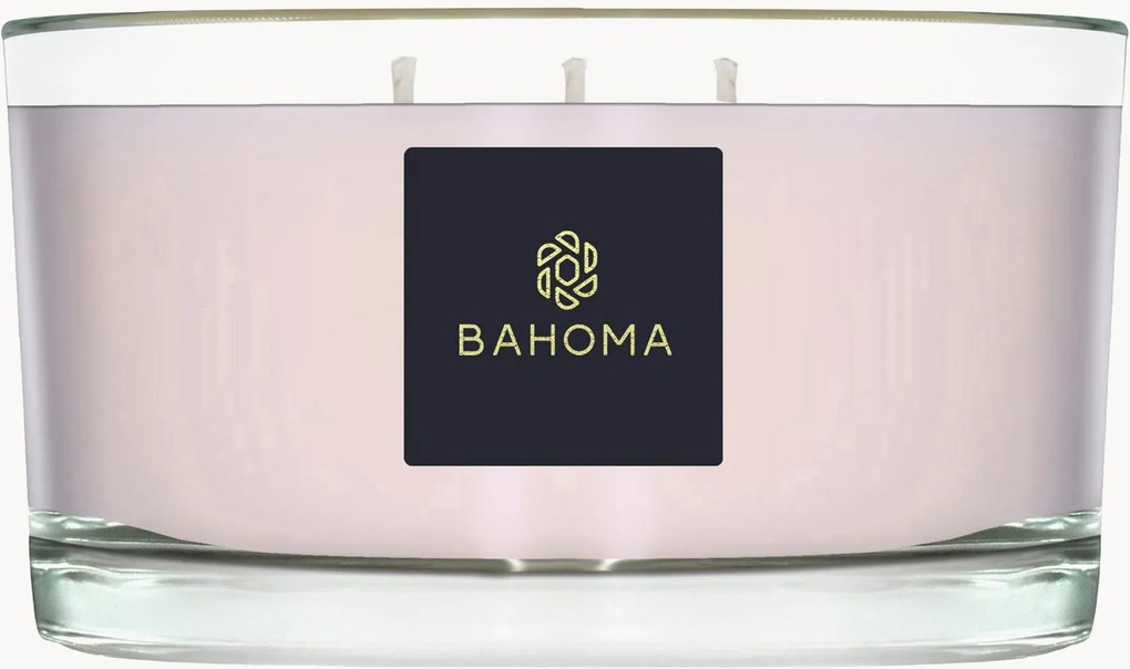 Ručne vyrobená vonná sviečka's 3 knôtmi (Velvet Peony & Cashmere)