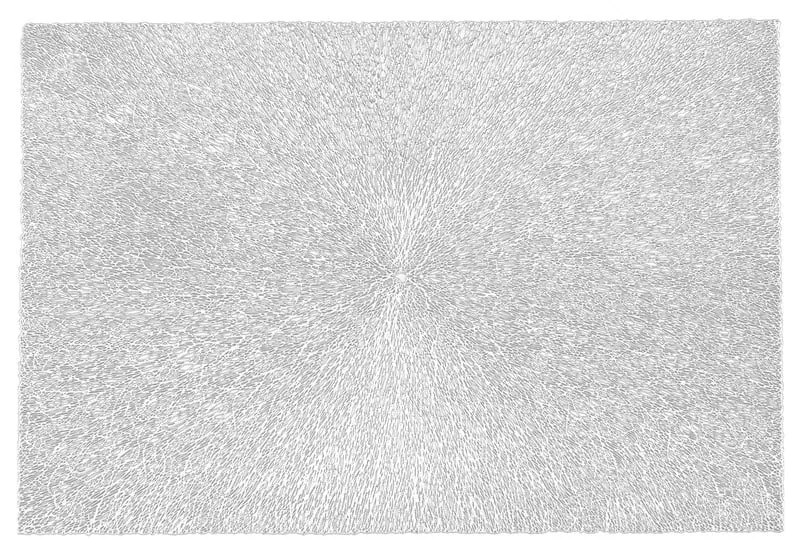 Prestieranie v striebornej farbe Tiseco Home Studio, 30 x 45 cm