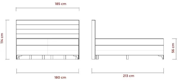 Elektricky polohovateľná čalúnená posteľ s matracmi MILA 180x200 cm sivá