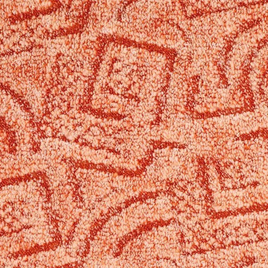 ITC, Koberec metráž Bella Marbella 53, na mieru, šíře 3m,4m,5m, oranžová, filc, obývacia izba