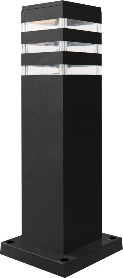 LED RGBW stmievateľné vonkajšie svietidlo TEKSAS 1xE27/12W/230V 44 cm IP44 antracit