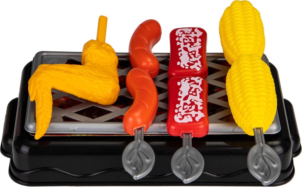 MULTISTORE Detský gril s 69 dielmi – zvuk, svetlo, krájanie