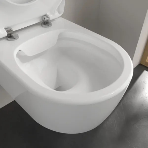 Villeroy & Boch 5656RS01 - Závesné WC so sedátkom SoftClose AVENTO keramika/biela