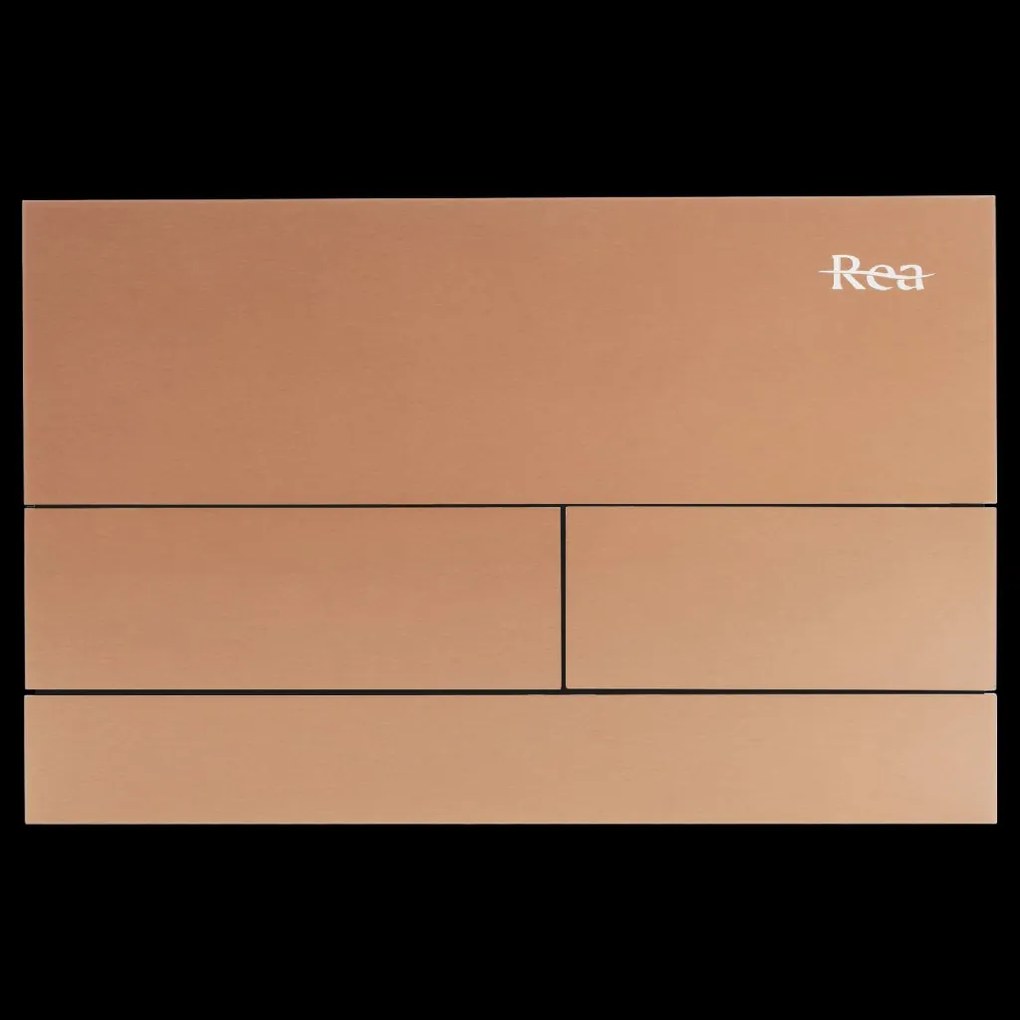 Rea Rea, Podomietkový WC systém K011A-Q + tlačidlo typ-T medená matná, KPL-E0053