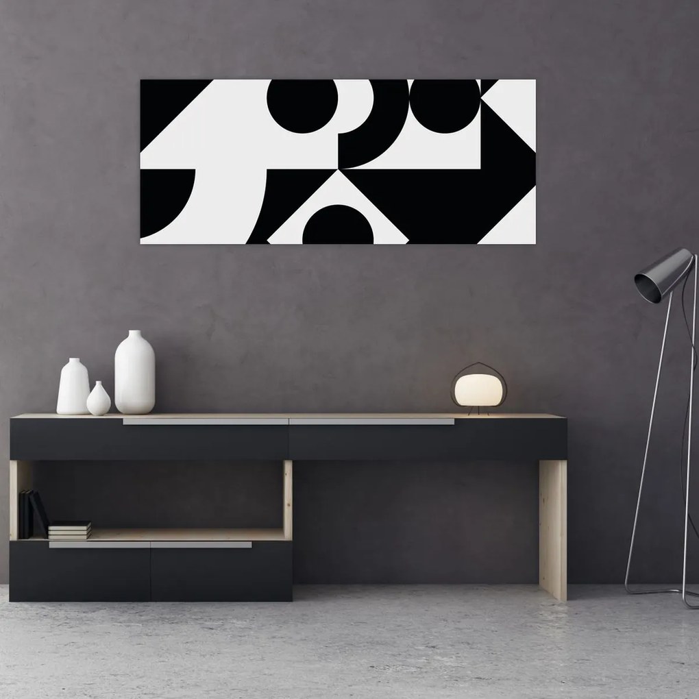 Obraz - Geometrická abstrakcia N⁰1 (120x50 cm)