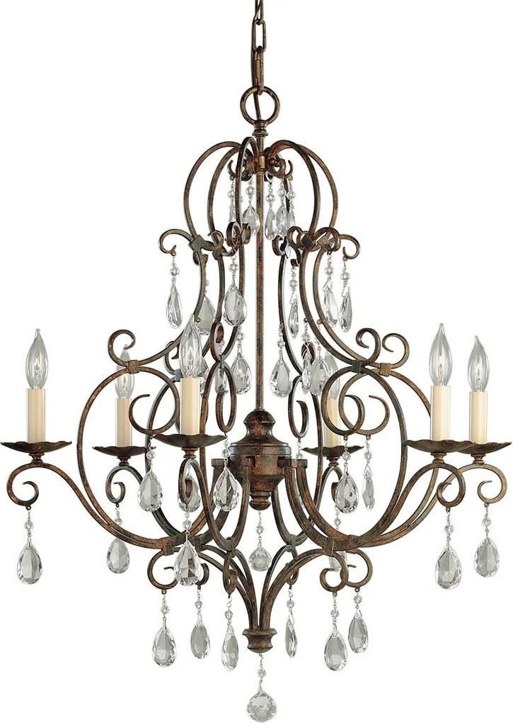 XXXLutz LUSTER, 63.8/68.3 cm Elstead Lighting - Online Only bytové doplnky - 009093075403