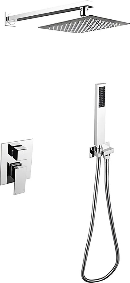 Besco Podomietkový sprchový komplet Modern II / Varium II PSK CR Chróm