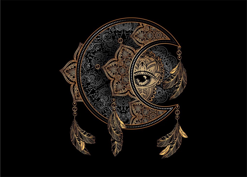 Obraz - Magické oko (70x50 cm)