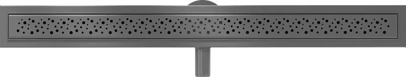 Mexen Flat 360° M12 sprchový žľab 90 cm, brúsený grafit, 1E21090-40