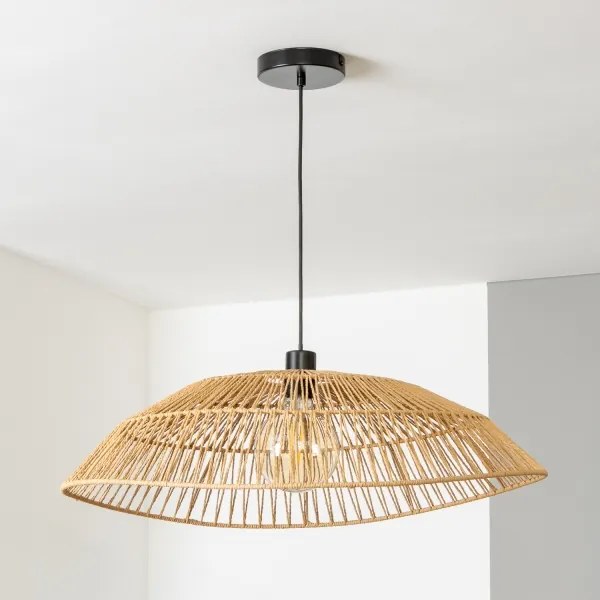 Brilagi - LED luster na lanku CERIA BOHO 1xE27/40W/230V pr. 70 cm hnedá
