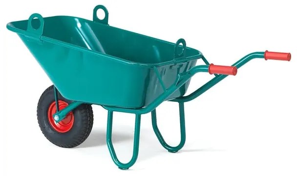 Fúrik, 120 L, oceľový, zelený