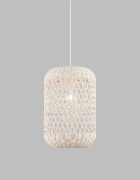 Rustikálny luster Aurora 24.5 biele