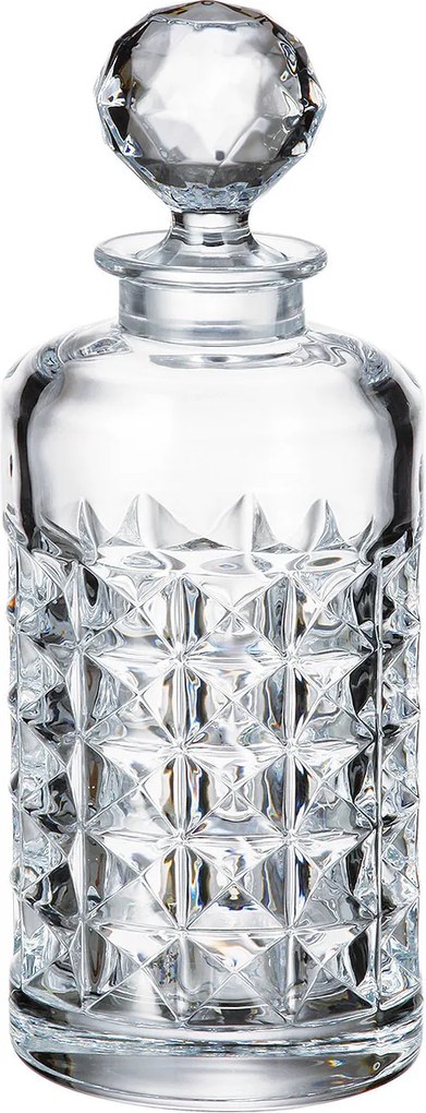 Crystalite Bohemia sklenená karafa na whisky Diamond 650 ML
