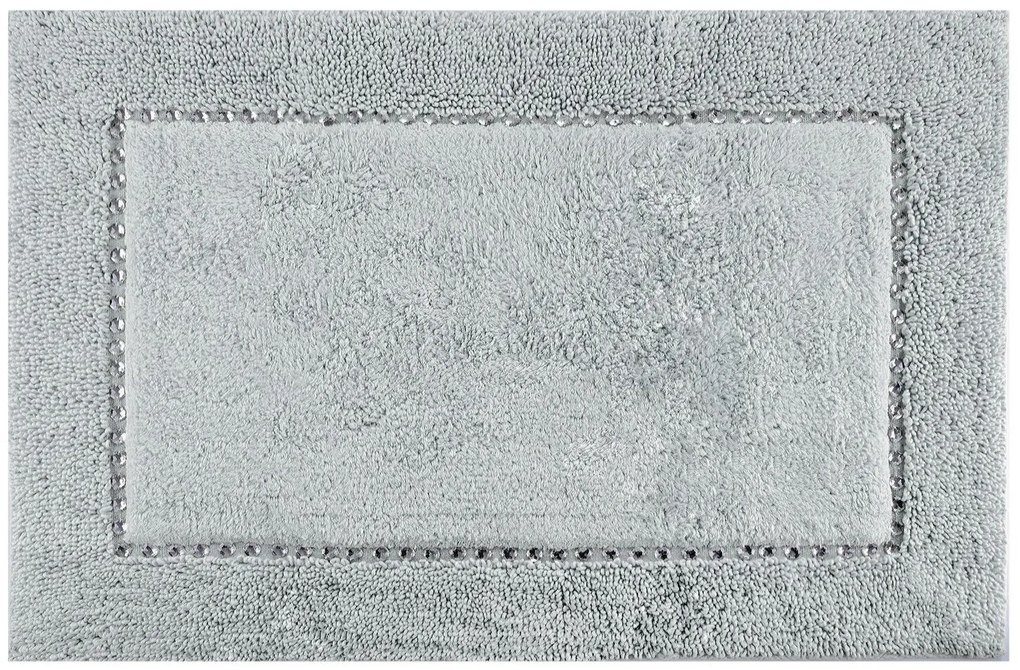 PREDLOŽKA DO KÚPEĽNE CHIC 50X70 CM STRIEBORNÁ