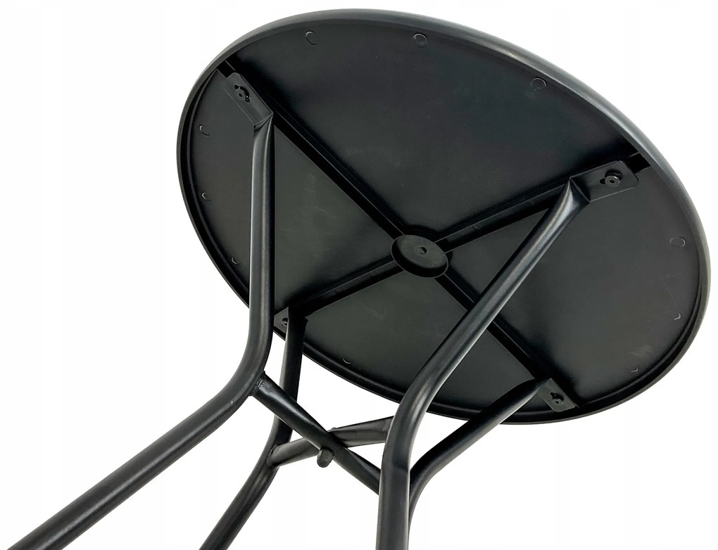 Dekorstudio Kávový stolík čierny - 60 cm