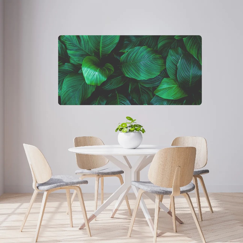 PIPPER. Samolepiaca textilná tapeta - Listy