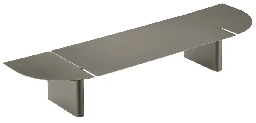 Sivá oceľová polica 80 cm Oru – Blomus