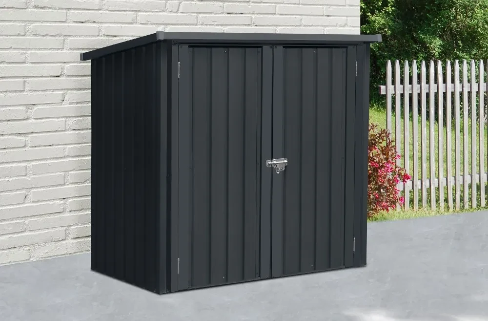 Záhradný domček BestBerg ZS1-1A / 1,3 m² / 147 x 86 x 134 cm / sivá