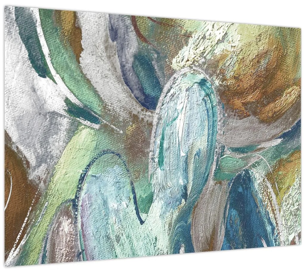 Obraz - Abstraktné maľba postavy (70x50 cm)